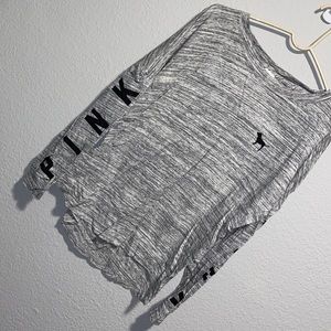 Victoria’s Secret pink shirt